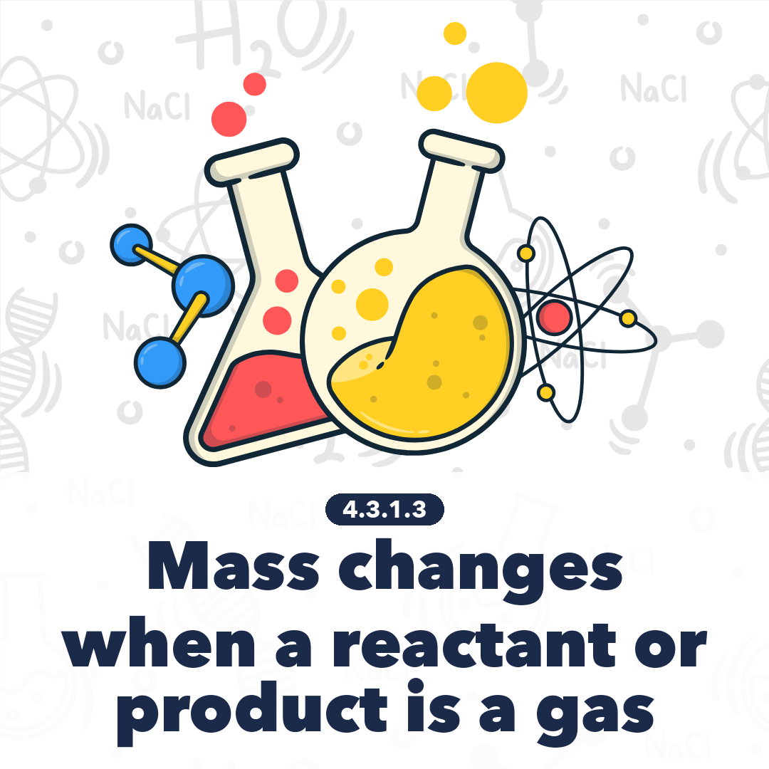 4313 Mass Changes When A Reactant Or Product Is A Gas