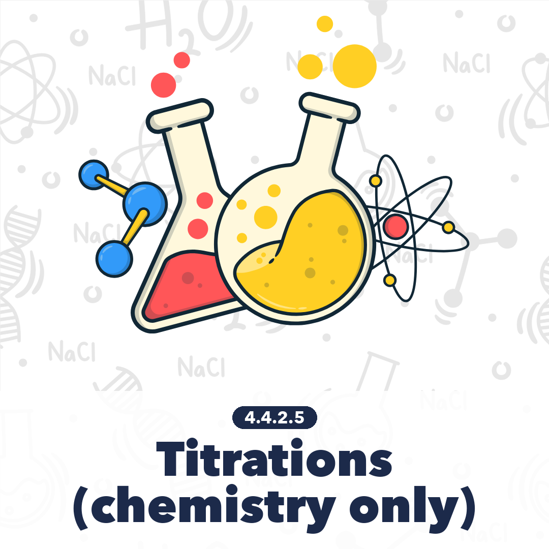 4425 Titrations Chemistry Only