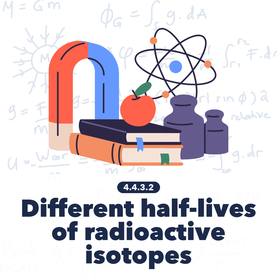 4432 Different Half Lives Of Radioactive Isotopes