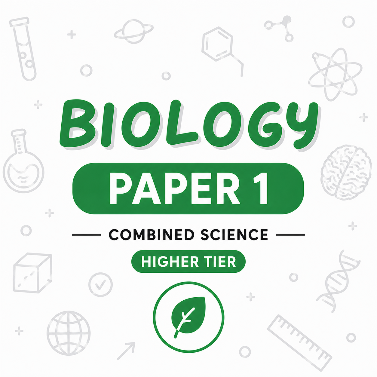 AQA GCSE Combined Science: Biology Higher Paper 1
